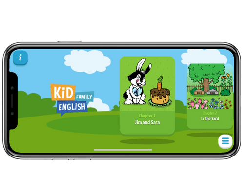 Kid Family English mobile app